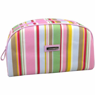 Personalised Striped Pattern Cosmetic Bag